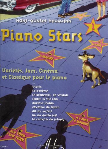 cover Piano stars Vol.1 Editions Henry Lemoine