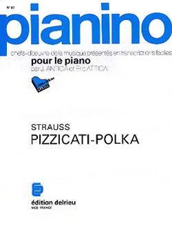 cover Pizzicati Polka - Pianino 87 Delrieu