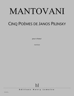 cover Pomes de Janos Pilinsky (5) Editions Henry Lemoine