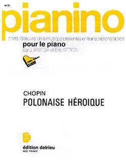 cover Polonaise hroque - Pianino 77 Delrieu