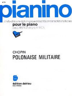 cover Polonaise militaire - Pianino 76 Delrieu