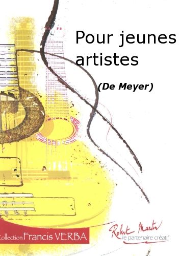 cover Pour Jeunes Artistes Editions Robert Martin