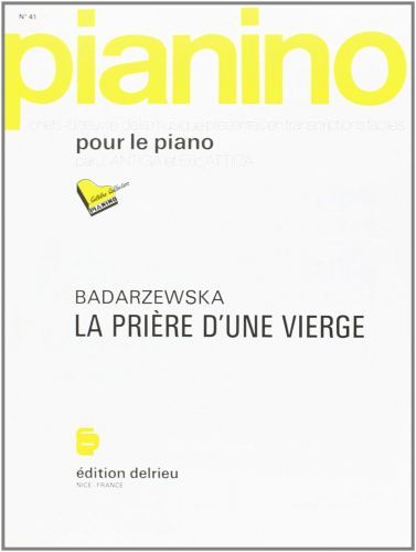 cover Prire d'une Vierge - Pianino 41 Delrieu