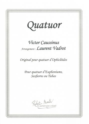 cover QUATUOR Editions Robert Martin