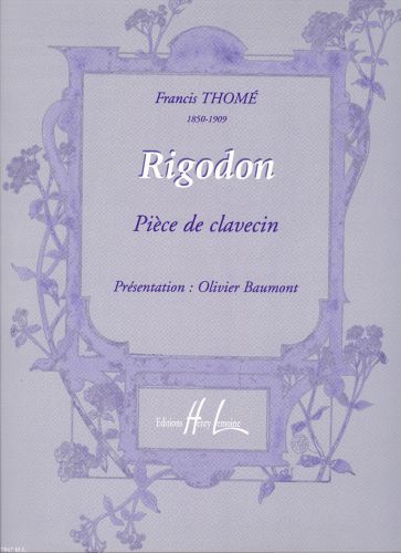 cover Rigodon Editions Henry Lemoine