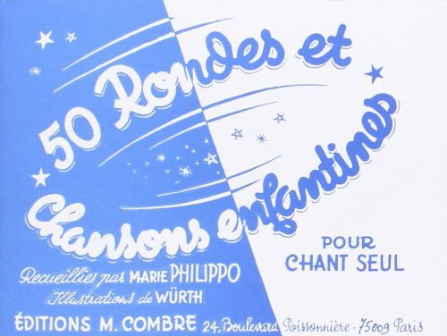 cover Rondes et chansons enfantines (50) Combre