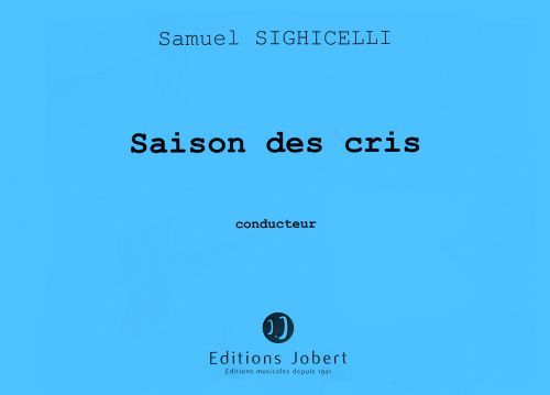 cover Saison des cris Jobert