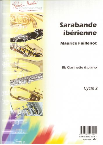 cover Sarabande Ibrienne Editions Robert Martin
