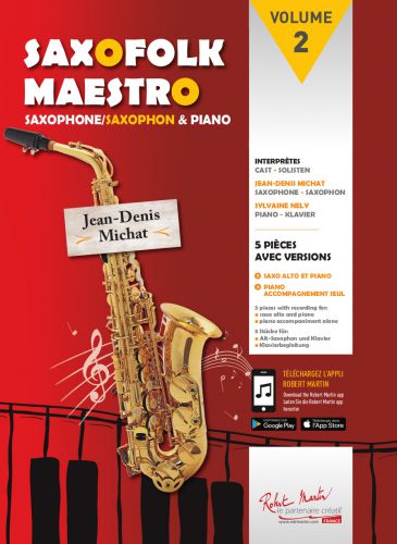 cover SAXOFOLK MAESTRO Editions Robert Martin