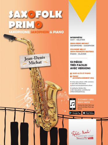 cover Saxofolk Primo Editions Robert Martin