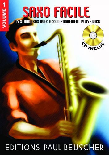 cover Saxophone facile Vol.1 Paul Beuscher