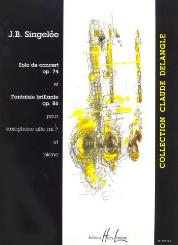 cover Solo de concert Op.74 - Fantaisie Brillante Op.86 Editions Henry Lemoine