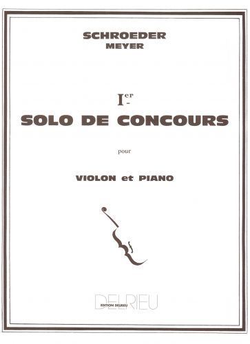 cover Solo de concours n1 Delrieu