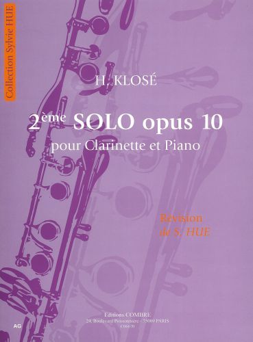 cover Solo n2 Op.10 Combre