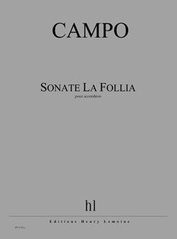 cover Sonate La Follia Editions Henry Lemoine