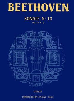 cover Sonate n10 Editions Henry Lemoine