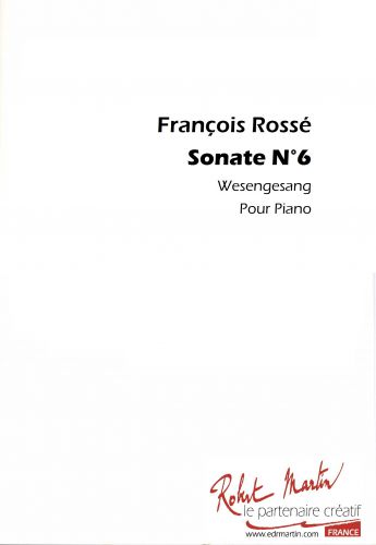 cover SONATE N6 WESENGESANG Editions Robert Martin
