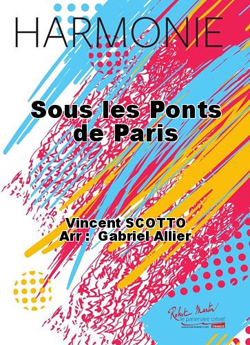 cover Sous les Ponts de Paris Martin Musique