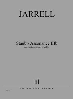 cover Staub - Assonance IIIb Editions Henry Lemoine