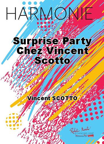 cover Surprise Party Chez Vincent Scotto Martin Musique