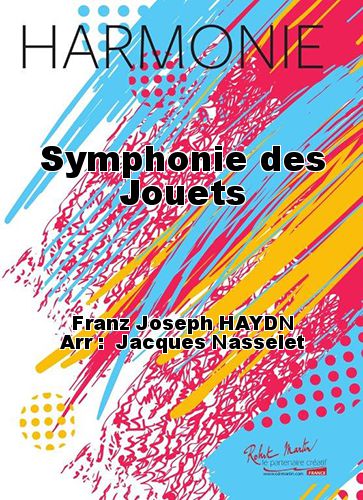 cover Symphonie des Jouets Martin Musique