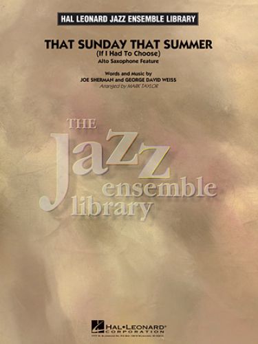 cover That Sunday That Summer (If I Had to Choose) Hal Leonard