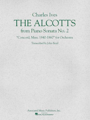 cover The Alcotts from Piano Sonata No. 2, 3rd Movement Hal Leonard