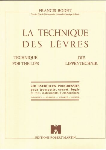cover The Technique of the lips Editions Robert Martin