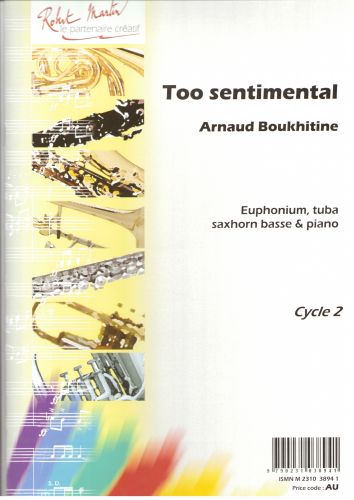 cover Too sentimental Editions Robert Martin