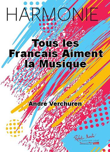 cover Tous les Francais Aiment la Musique Martin Musique
