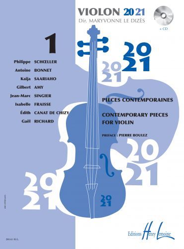 cover Violon 20-21 Vol.1 Editions Henry Lemoine