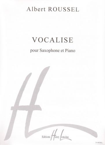 cover Vocalise Editions Henry Lemoine