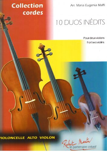 Favor Conquistar Madurar Partitura 10 DUOS inèdits Vol.1 para dos violines de Maria Eugenia MAFFI para  Violín, Conjunto de violines, Música instrumental - Robert Martin
