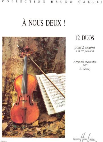 cubierta A nous deux ! Editions Henry Lemoine