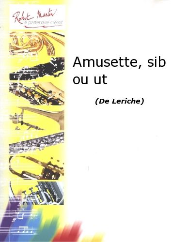 cubierta Amusette, Sib ou Ut Editions Robert Martin