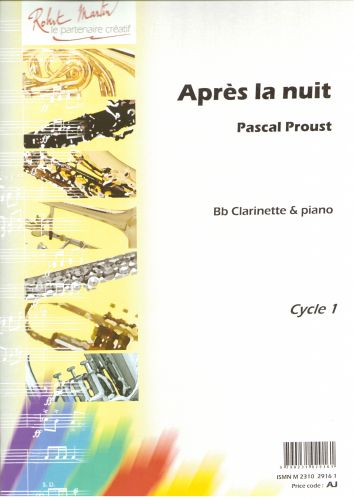 cubierta Aprs la Nuit Editions Robert Martin