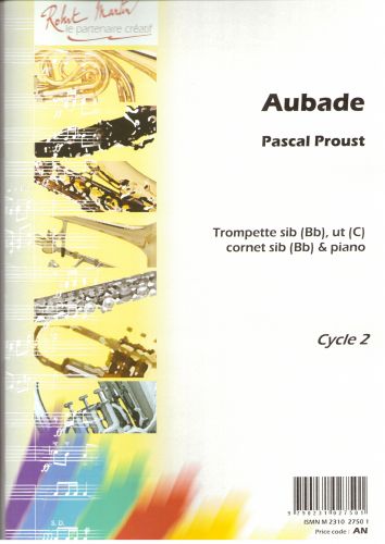 cubierta Aubade, Sib ou Ut Editions Robert Martin