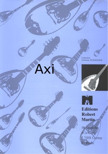 cubierta AXI Editions Robert Martin