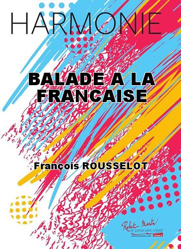 cubierta BALADE A LA FRANCAISE Martin Musique