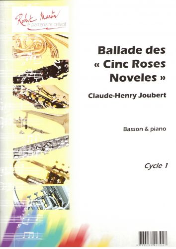 cubierta Ballade des Cinc Roses Noveles Editions Robert Martin