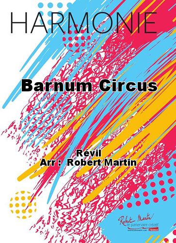 cubierta Barnum Circus Martin Musique