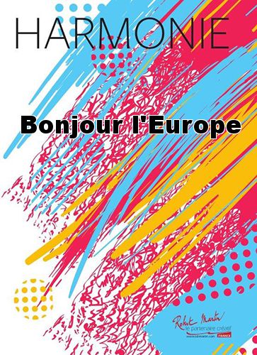 cubierta Bonjour l'Europe Martin Musique
