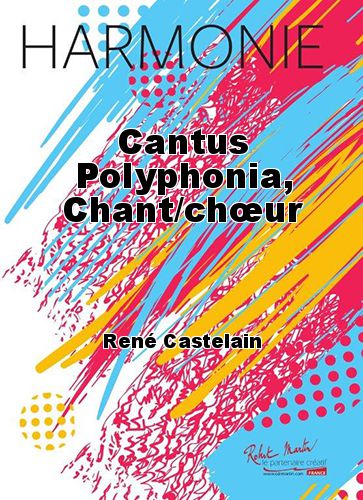 cubierta Cantus Polyphonia, Chant/chur Martin Musique