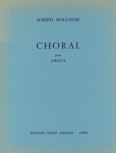 cubierta Choral Editions Henry Lemoine