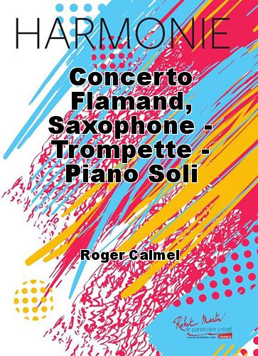 cubierta Concerto Flamand, Saxophone - Trompette - Piano Soli Martin Musique