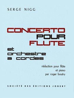 cubierta Concerto pour flte Jobert