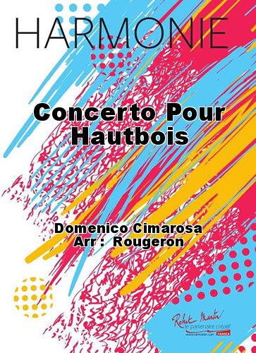 cubierta Concerto Pour Hautbois Martin Musique