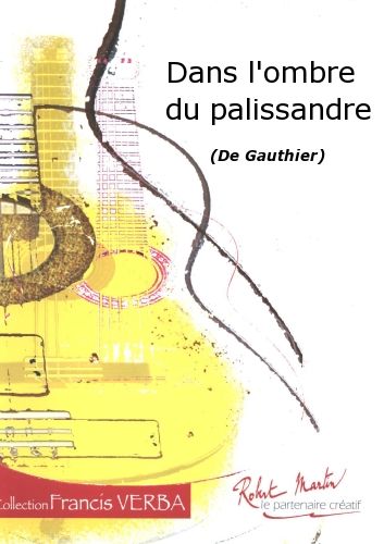 cubierta Dans l'Ombre du Palissandre Editions Robert Martin