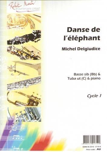 cubierta Danse de l'lphant, Ut ou Sib Editions Robert Martin