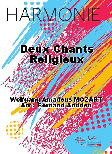 cubierta Deux Chants Religieux Martin Musique